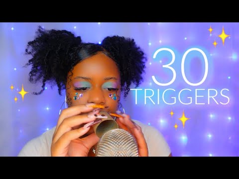30 Fast Triggers To Bring Your Tingles Back!! ♡😴✨[GUARANTEED TINGLES 🤤✨]