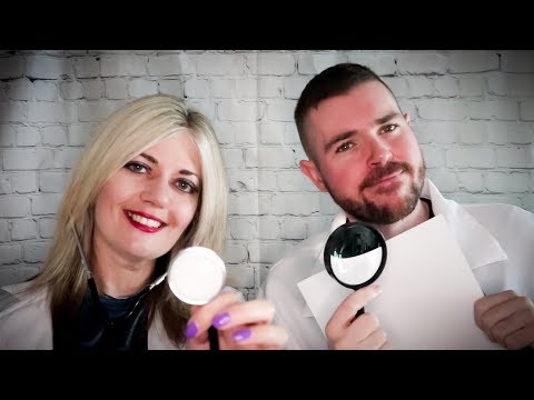 ASMR Check Up by Doctor and Medical Student (with Eddie ASMR)