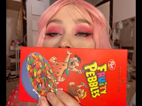 *ASMR* Fruity Pebbles Makeup Look & Chit Chat (Whispered)