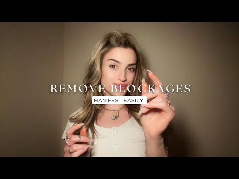 Reiki ASMR to Remove Blockages in Your Life With Affirmations I Manifest Easily
