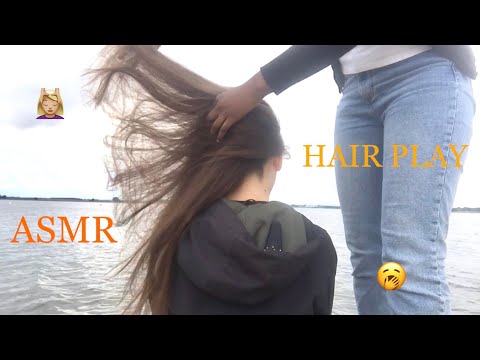 ASMR HAIR PLAY HAIR BRUSHING HEAD MASSAGE