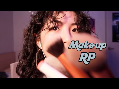 [한국어 Korean ASMR] 내가 공연할 때 하는 메이크업이 궁금하다규? make up RP