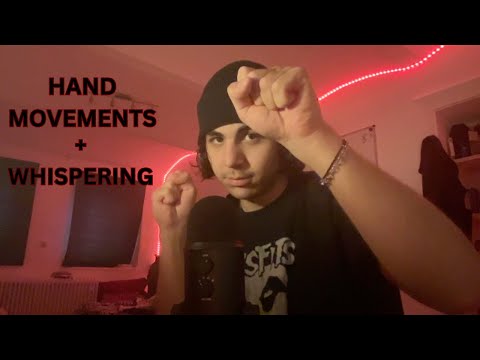 ASMR Relaxing Hand Movements, and Whispering | Visual Triggers