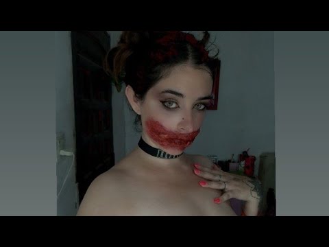 ASMR/tutorial de Halloween + chicle 🎃🧡|Verito Orellana 💕