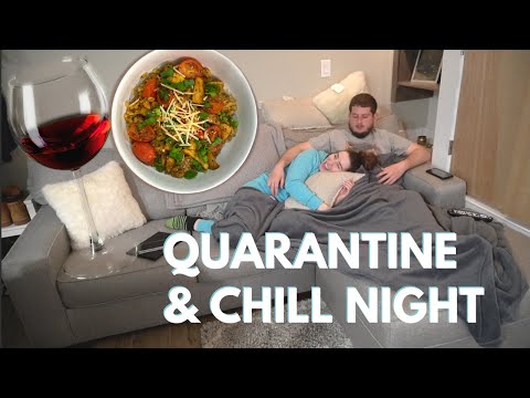 ASMR Quarantine Routine [Night In Cooking]