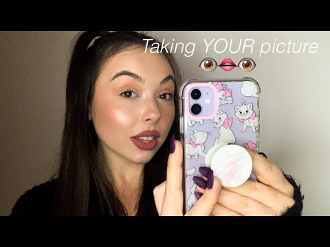 ASMR TAKING YOUR PICTURE | INTENSE INAUDIBLE WHISPERING & PERSONAL ATTENTION ✨💤