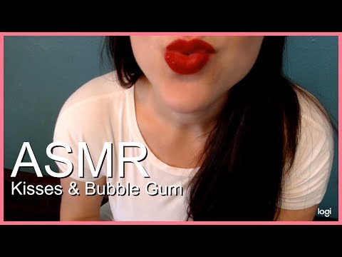 ASMR Bubble Gum and Kisses