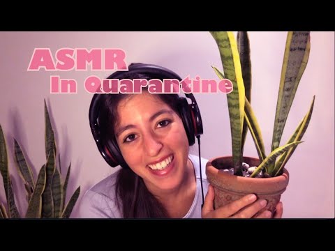 ASMR By Your Side in Quarantine,  soft speaking and tapping!!