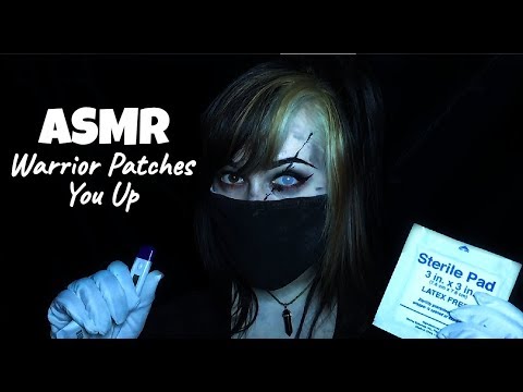 ASMR Warrior Patches You Up After Battle