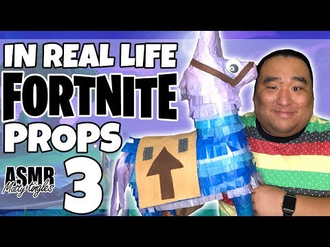 [ASMR] IN REAL LIFE - FORTNITE PROPS 3 | MattyTingles