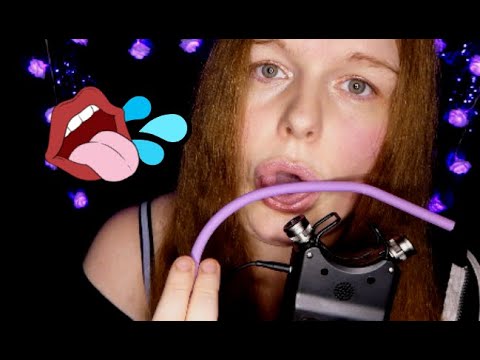 ASMR | INTENSE Silicone Straw Mouth Sounds👅💦Patreon Exclusive Release.