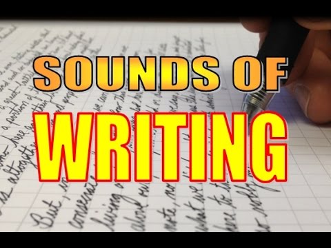 Sounds of Writing - ASMR