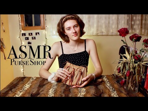 ASMR Purse Shop 👜 Personal Attention 🥀 Leather Bags (Soft Spoken)
