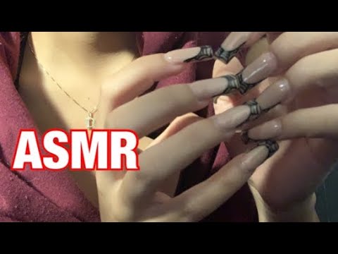 ASMR| NAIL TAPPING (ft. desk tapping,  tongue clicking, whispers, etc..)