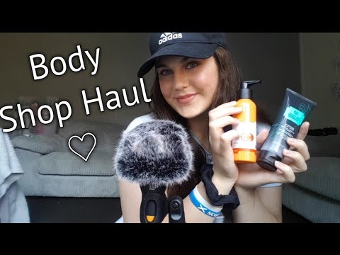 ASMR || Mini Body Shop Haul | Tapping, liquid sounds, whispering + ||