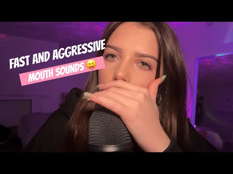 Fast and Aggressive Mouth Sounds 😋 | ASMR