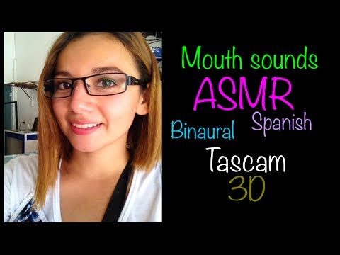 ASMR/Ear eating/ MOUTH SOUNDS/ binaural/ Mexican Spanish