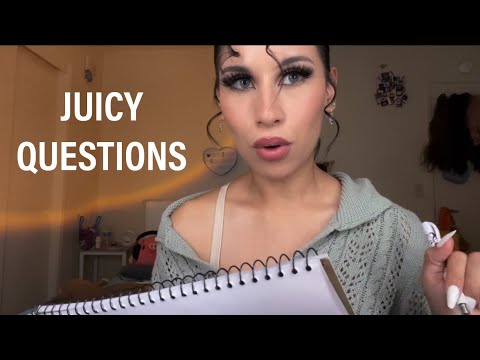 ASKING YOU INAPPROPRIATE JUICY QUESTIONS ASMR