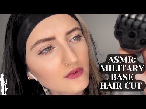 ASMR: Haircut at the Military Base | Part 2 | Buzz Cut | Razor Sounds | Whispered
