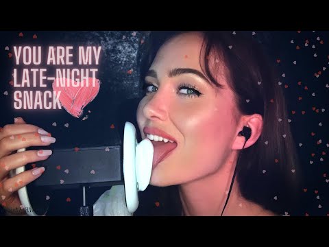 ASMR |💯 Ear Eating Like Its My Last Meal On Earth 👄 Mouth sounds👅 Ear Attention No Talking