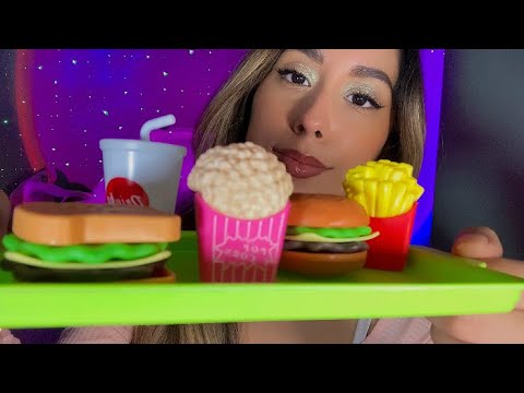 ASMR Mom Feeds You (Toy Food)