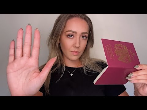 ASMR POV TSA Full Body Pat Down Roleplay (First Person, Security Check)