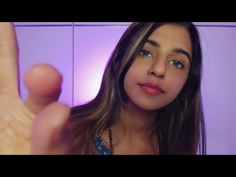 INDIAN ASMR| Negative Energy Plucking And Reassurance | FAST ASMR| Mouth Sounds, Hand Movements ASMR