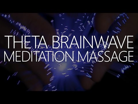 ASMR Theta Brainwave Meditation Massage! (4K)