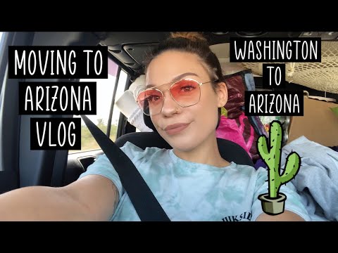 Moving to Arizona Vlog | Roadtrip From Washington State to Arizona