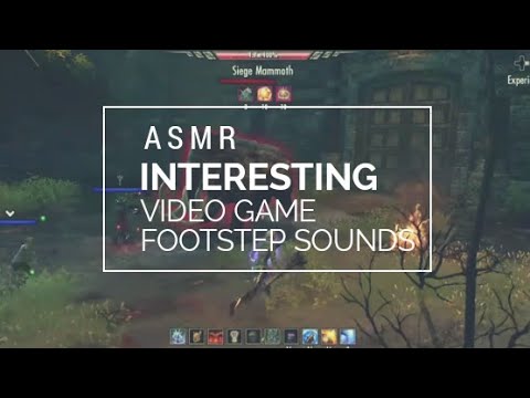 🎮 ASMR Playing a Video Game Using Only Footstep Audio (No Talking) 🎮