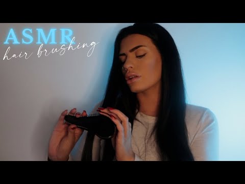 ASMR Brushing My Hair 💛 (w/ whispered rambles & life update chit chat)