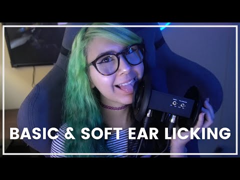 ASMR // Soft Ear Licking