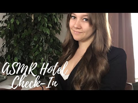 [ASMR] Hotel Check-In (soft-spoken, typing sounds)