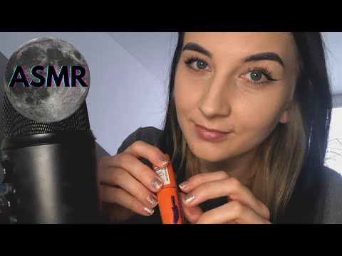 ASMR| TONGUE CLICKING AND LIGHT TAPPING (so relaxing...)