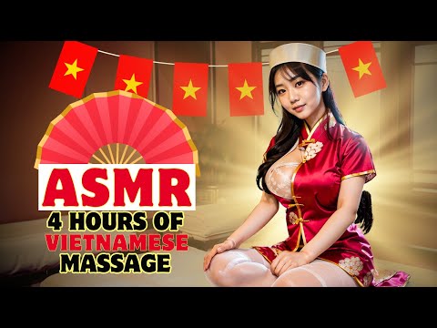 4-Hour Vietnamese ASMR Massage Carefully Crafted To Help You Sleep 😴 Sleep Aid