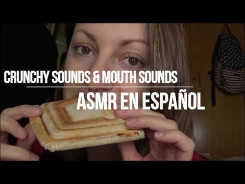 ASMR Desayunando sandwiches (crunchy sounds)