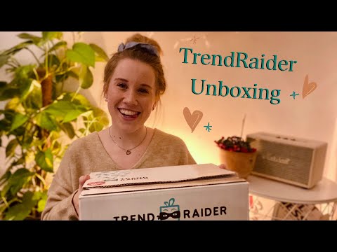 XL TrendRaider Unboxing 🥰 | Cozy Celebrations 🎄🎅🏼| German ASMR | Rambling, Tapping, Talking..