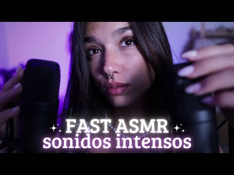 FAST & GENTLE ASMR ✨ Intense Sounds: tapping, scratching, mouth sounds... ✨