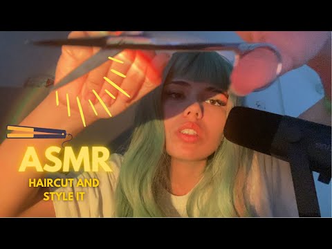ASMR I Cut your Hair and Style It!!!
