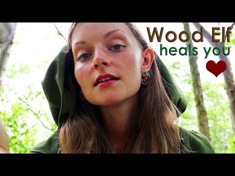 ASMR 🌹 Wood Elf Healing For Stress