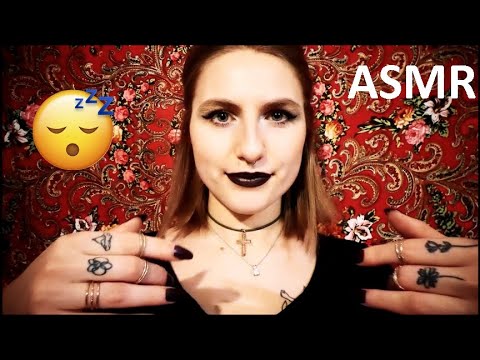 [ASMR] Close-Up Whispers Touching Your Face with Long Nails Tattoos Personal Attention
