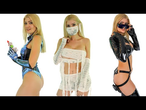 ASMR | Halloween Try On | Behind The Scenes At A Photoshoot | Dolls Kill
