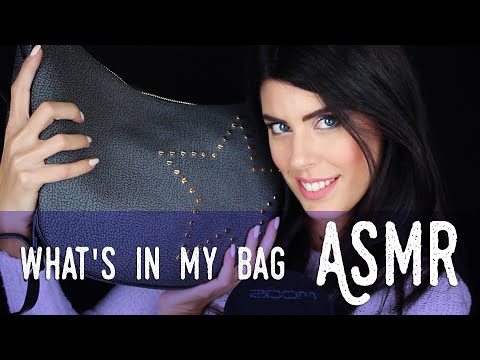 ASMR ita - 👜 WHAT'S in my BAG? • Nuova Borsa DABOLIT #gifted (Whispering)