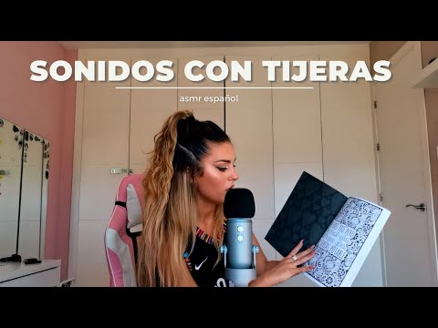 Sonidos con tijeras | ASMR Español