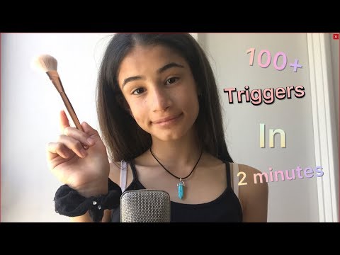 ASMR || 100+ Triggers In 2 Minutes ||