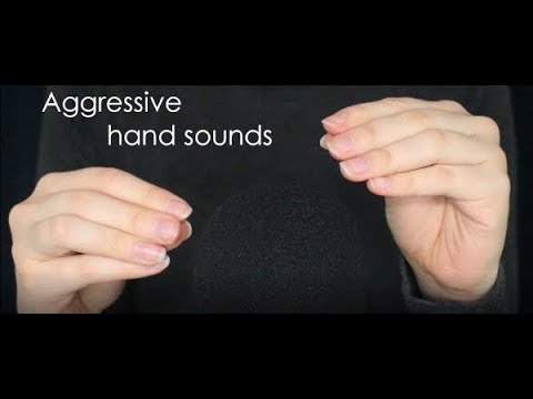 ASMR Fast and Aggressive Hand Sounds (No Talking)