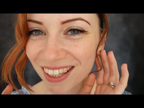 ASMR - Tickles Behind your ear, Trying on Happiness Boutique| Personal Attention