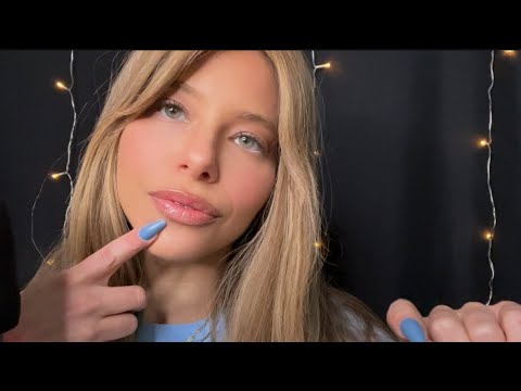 ASMR Finger Painting •YOU• Personal Attention w/ (whispering and gentle Mic Scratching)