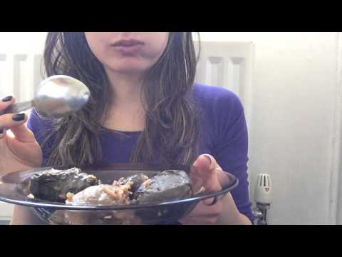 ASMR Me Eating Dolma & Cookies! ...Got Q's? comment them below :)