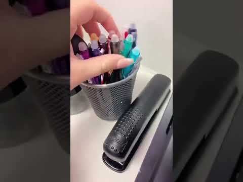 Office Asmr | Tapping & Scratching ✏️✂️📒